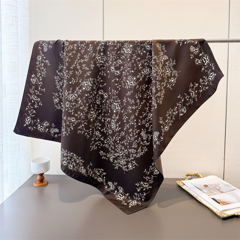Luxury Vintage 90X90cm Square  - Vintage Fashion Hijab review and price