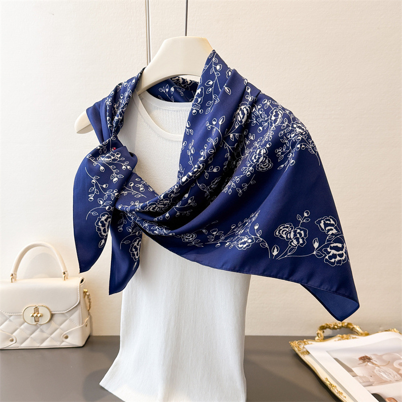 Luxury Vintage 90X90cm Square  - Vintage Fashion Hijab review and price
