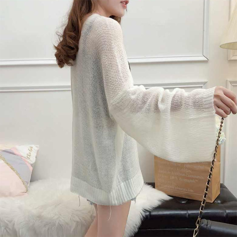 Spring Autumn Sheer Knit Cardi - Crop Cardigan Vintage review and price