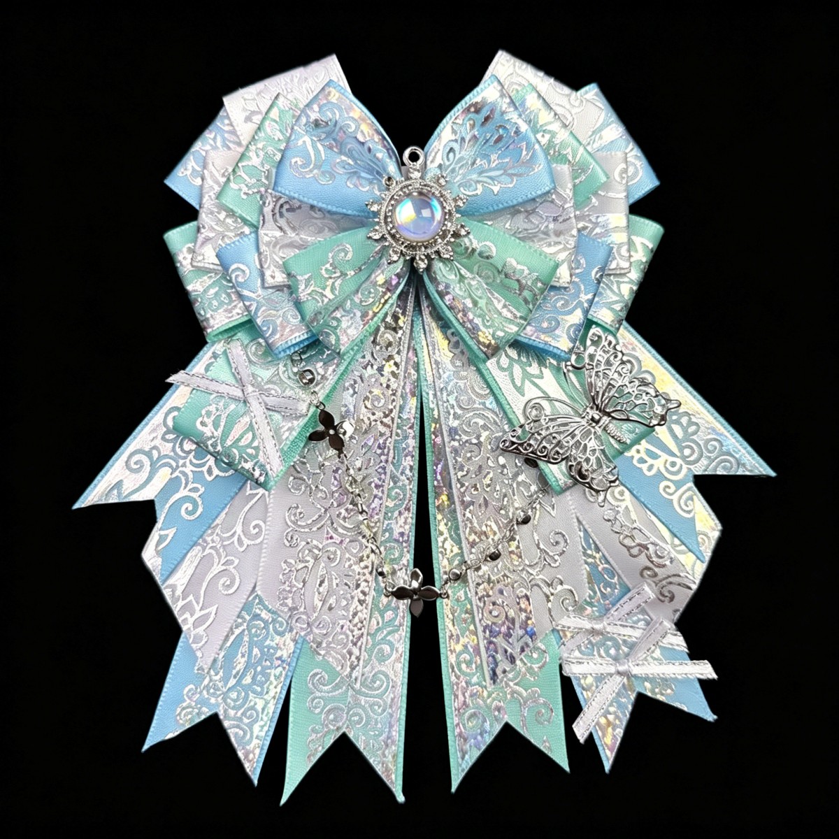 Vintage Laser Ribbon Bow Brooc - Vintage Fashion Boutique review and price