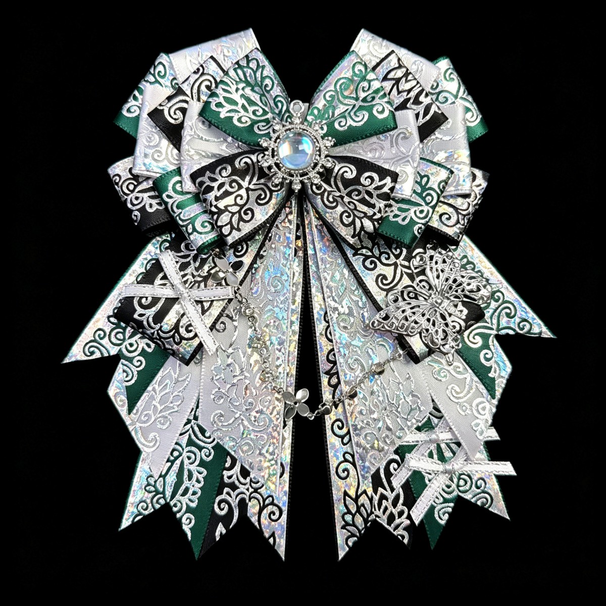 Vintage Laser Ribbon Bow Brooc - Vintage Fashion Boutique review and price