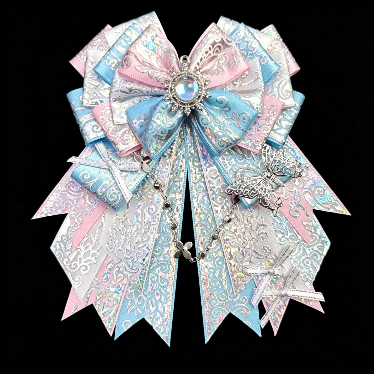 Vintage Laser Ribbon Bow Brooc - Vintage Fashion Boutique review and price