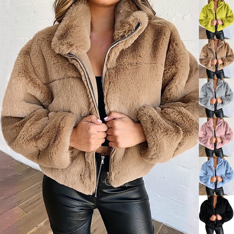 2025 Winter Women's Warm Jacke - Crop Cardigan Vintage review and price