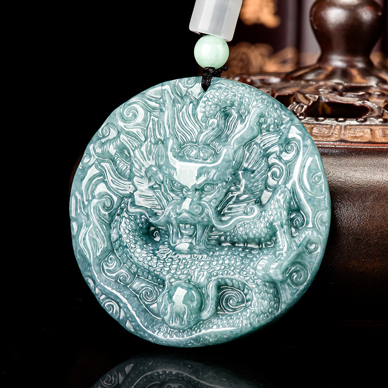 Burmese Jadeite Dragon Pendant - Vintage Fashion Jewelry review and price