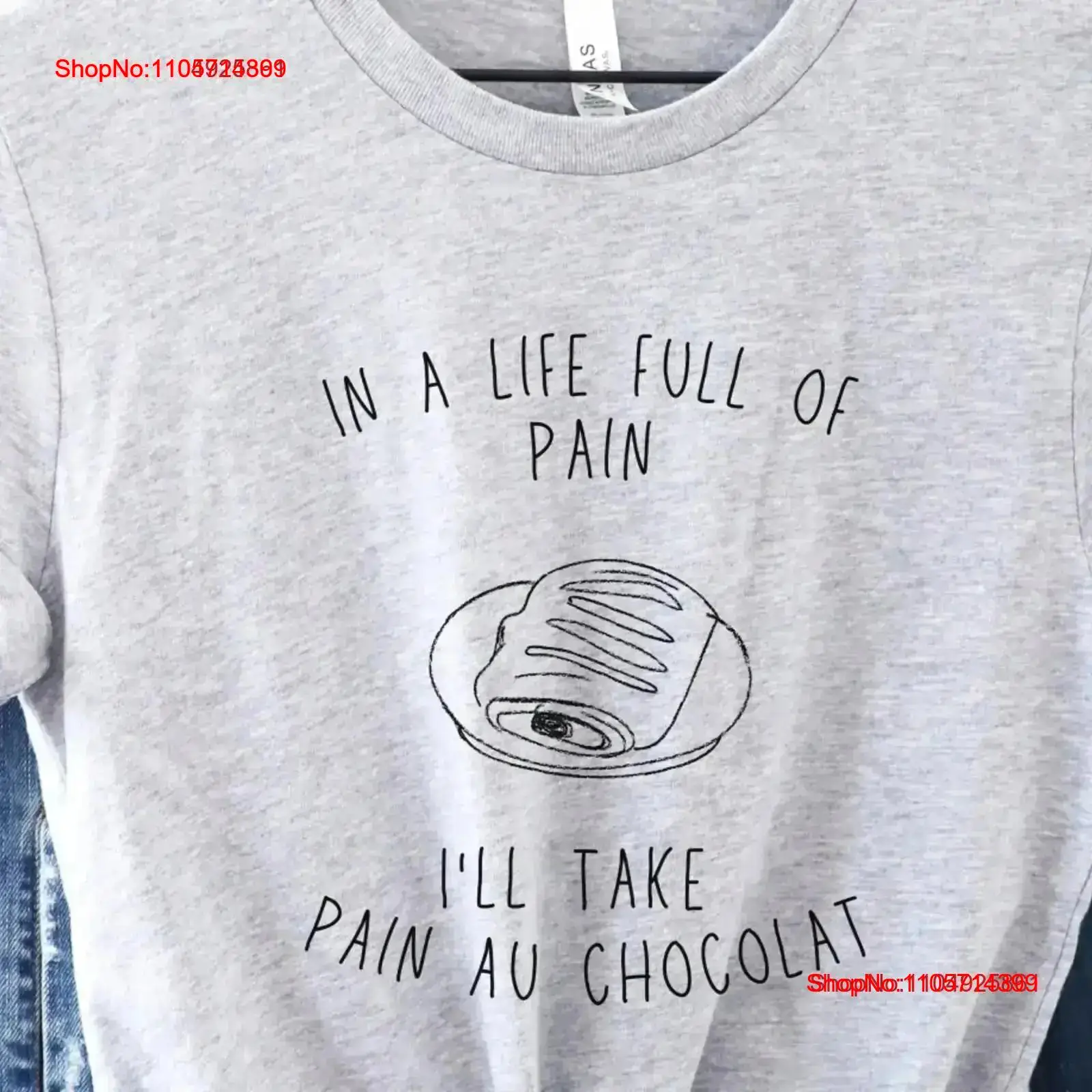 Croissant T Shirt the only pai - Vintage Fashion Pinterest review and price