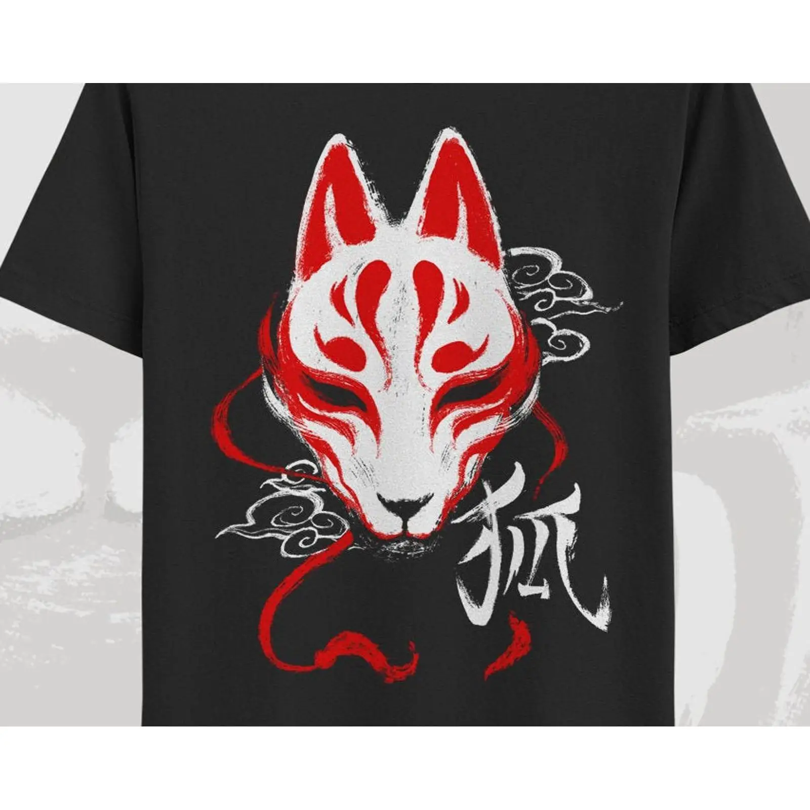 Kitsune mask T shirt japanese  - Vintage Fashion In Tokyo review and price