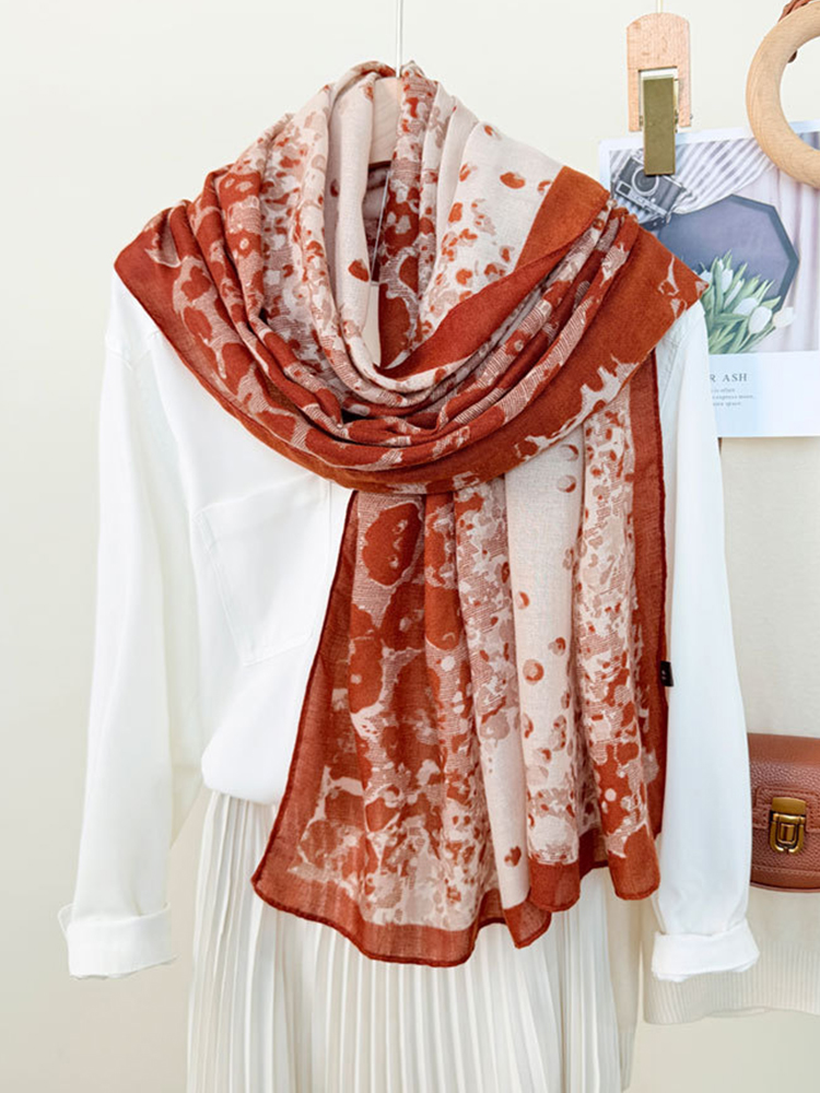 Elegant Women Silk Scarf Beach - Vintage Fashion Hijab review and price