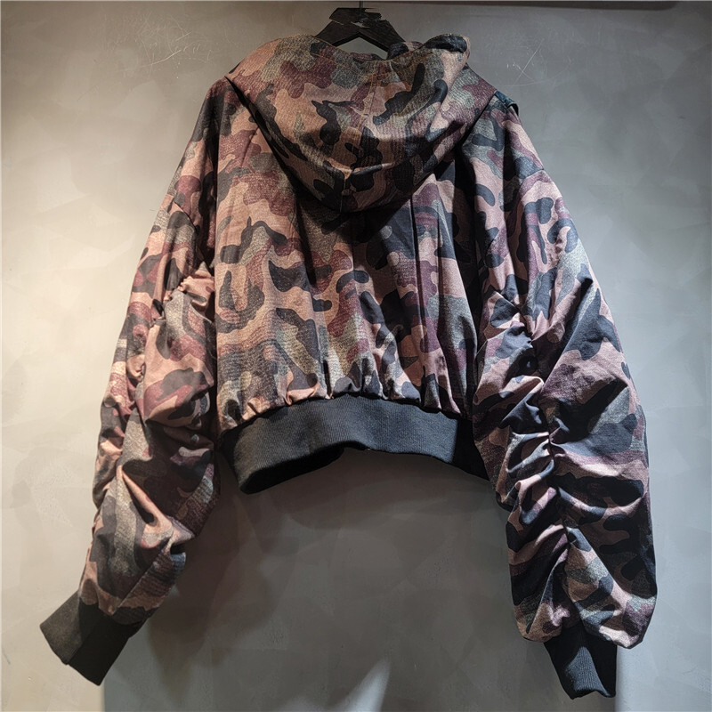 WTHT Trendy Women's Camouflage - Patchwork Jean Jacket review and price