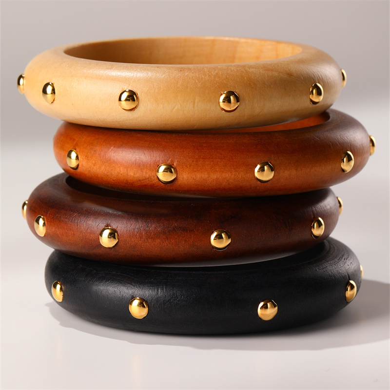 1/4pcs/set  Multi-Color Wooden - Vintage Fashion Looks review and price