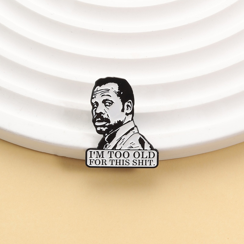 TV Movie Character Enamel Pins - Vintage Fashion Quotes review and price