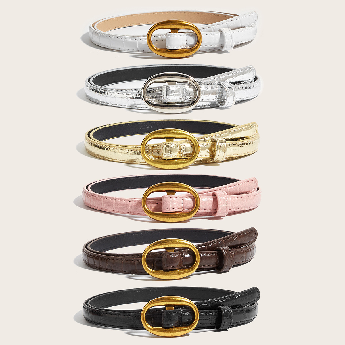 Women's Casual Slim Waist Belt - Vintage Fashion Instagram review and price
