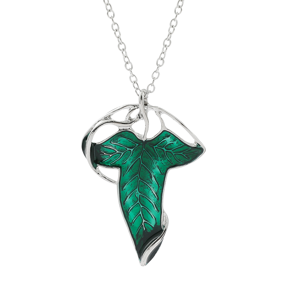 Vintage Green Leaf Pendant Nec - Vintage Fashion Jewelry review and price