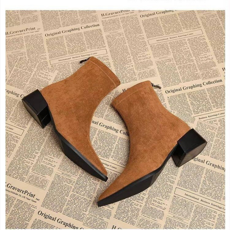 New Low Heel Women Mordern Ank - Vintage Fashion Rome review and price