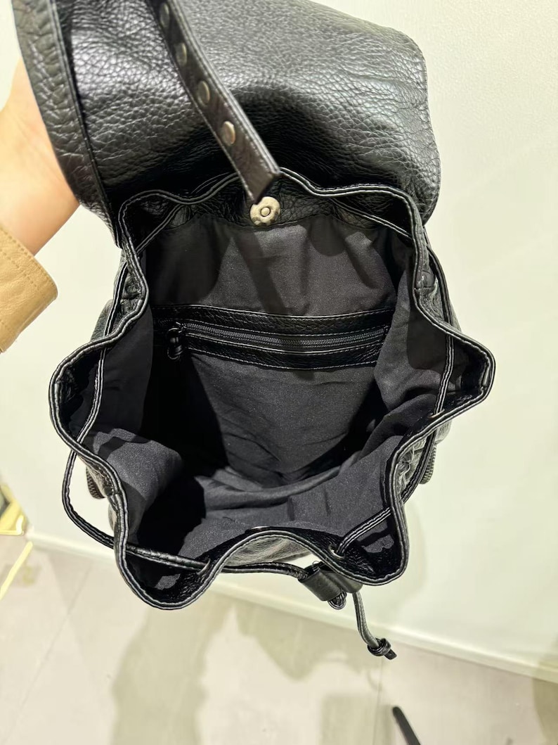 Gothic Punk PU Leather Shoulde - Vintage Fashion Boutique review and price