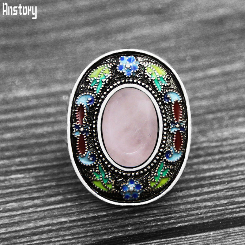 Vintage Oval Quartz Lapis Ring - Vintage Fashion Illustration review and price