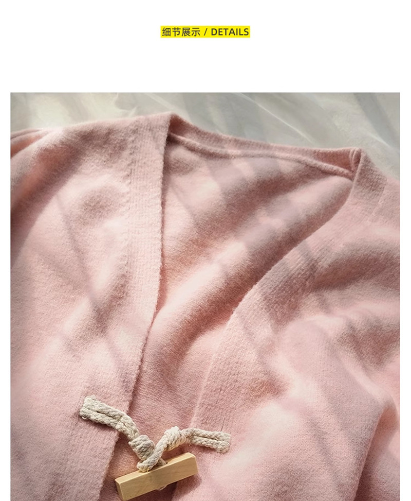 Mid-Long Cardigans Zipper For  - Crop Cardigan Vintage review and price