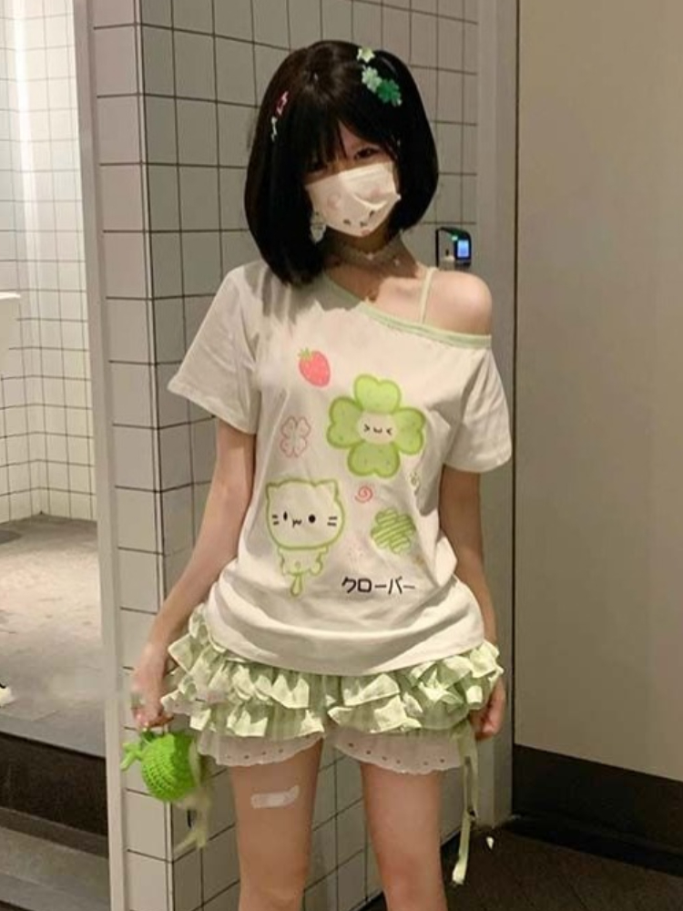 Sweet Kawaii Vintage Women Ele - Vintage Fashion Subculture review and price