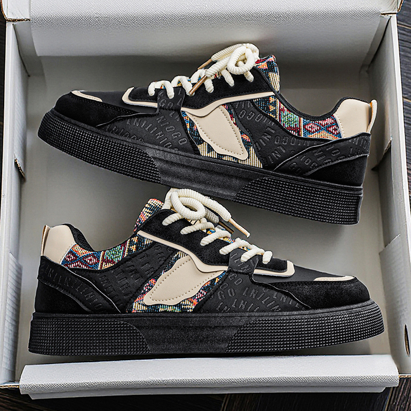 Men's Vintage Patchwork Platfo - Vintage Fashion Boutique review and price