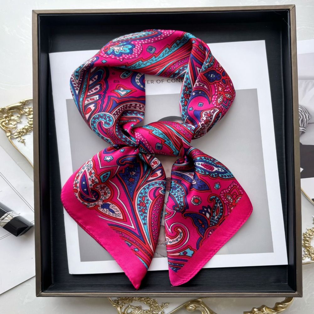New Luxury Print Imitation Sil - Vintage Fashion Hijab review and price