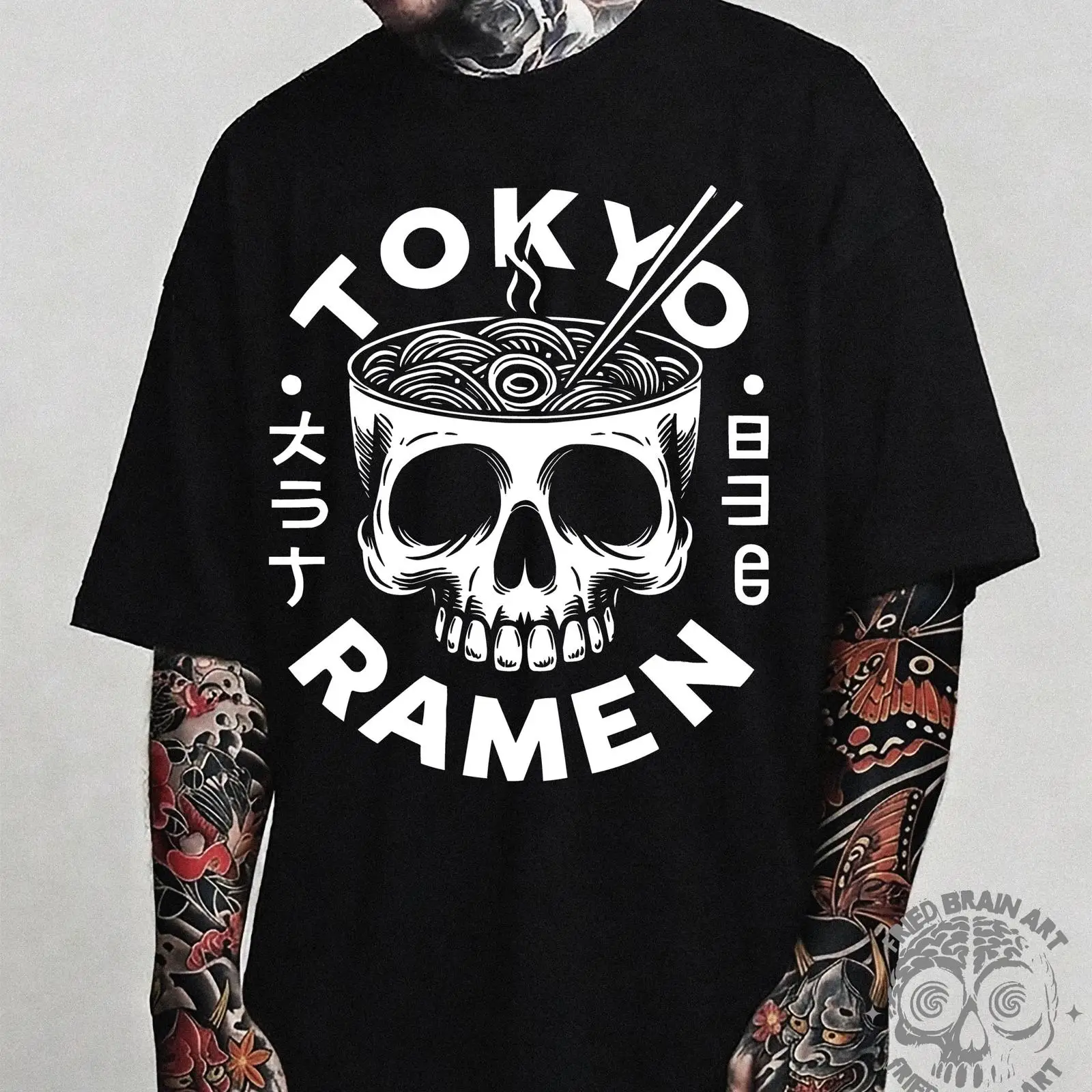 Tokyo Skull Ramen T Shirt Japa - Vintage Fashion In Tokyo review and price