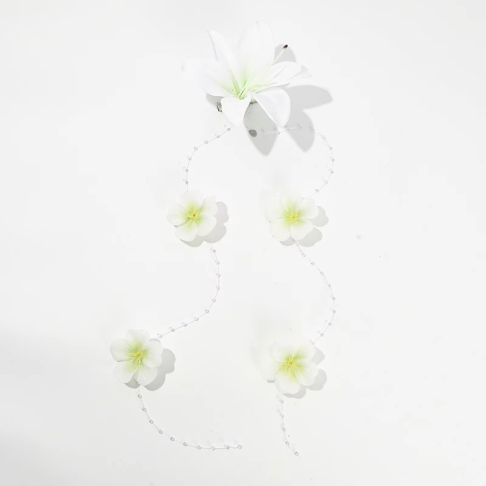Girl Sweet Lily Flower Hair Cl - Vintage Fashion Boutique review and price