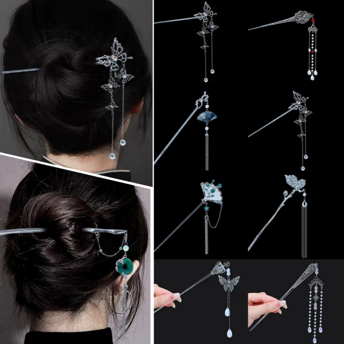 18cm Chinese Style Hairpin Ele - Vintage Fashion Jewelry review and price