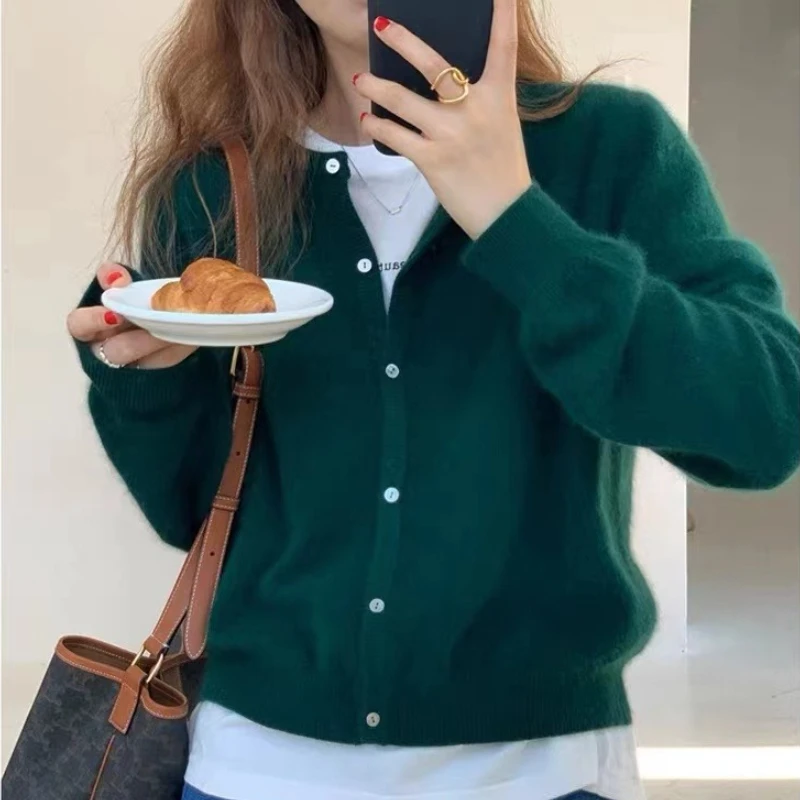 2026 Long Sleeve Vintage Y2k T - Crop Cardigan Vintage review and price