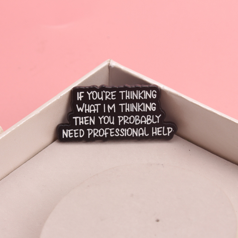 Vintage Funny Humorous Enamel  - Vintage Fashion Quotes review and price